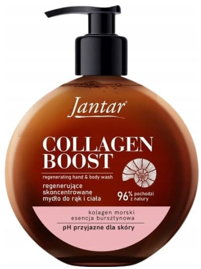 FARMONA JANTAR Collagen Boost Uudistava käsi- ja vartalosaippua 400 ml