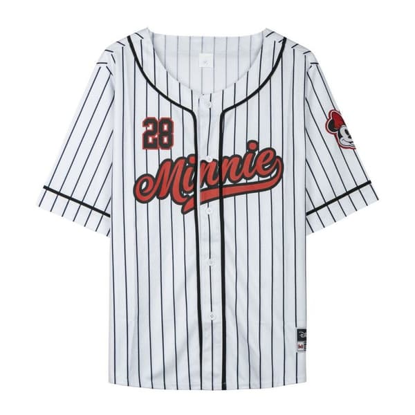 Lyhythihainen urheilupaita Minnie Mouse Baseball Unisex