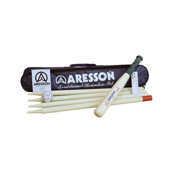 Aresson Traditionell läderrundare (6 st) White/Green/Blue One Size
