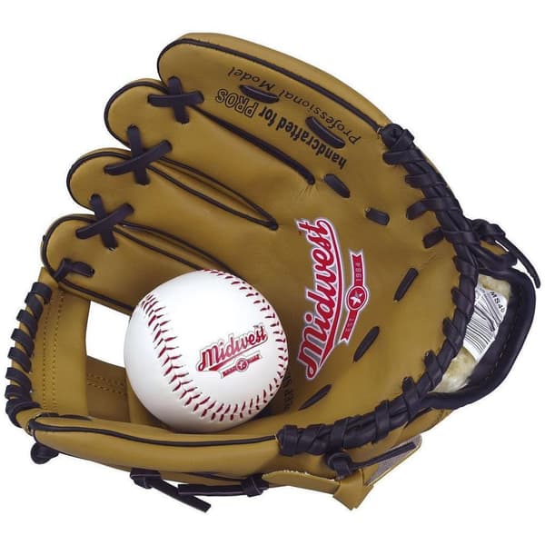 Midwest Baseballhandske Mustard Yellow One Size