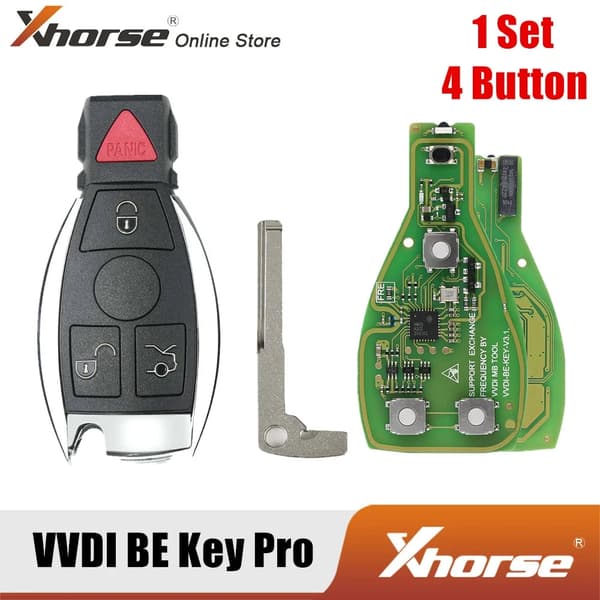 VVDI BE Key Pro, Förbättrad Version, Smart Nyckelskal