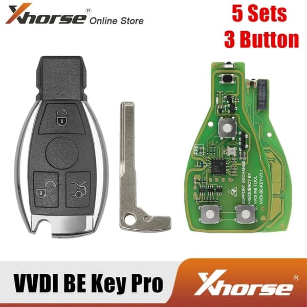 VVDI BE Key Pro, Förbättrad Version, Smart Nyckelskal
