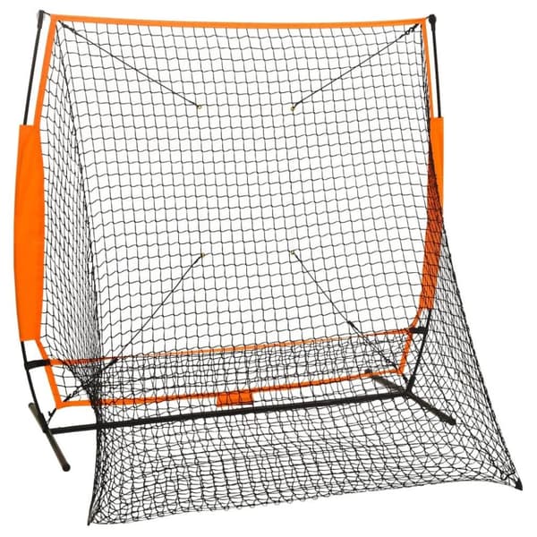 vidaXL multisport træningsnet til baseball 174x76x158,5 cm sort