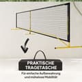 Miniatyrbild 7 av 9: Bärbar Pickleballnät, 670x60x92 cm, Gul