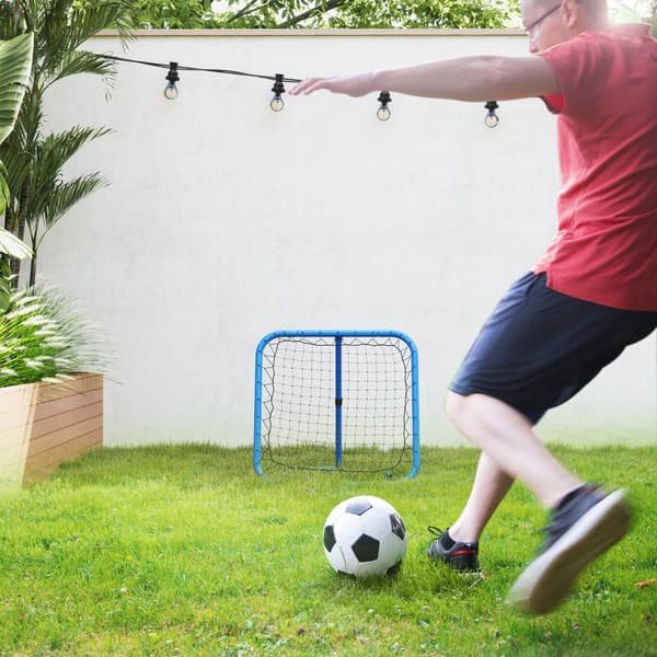 Fotbollsreturboll, 63x63 cm, Blå