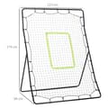 Miniatyrbillede 3 af 9: Baseball Rebounder, 123x174 cm, Sort