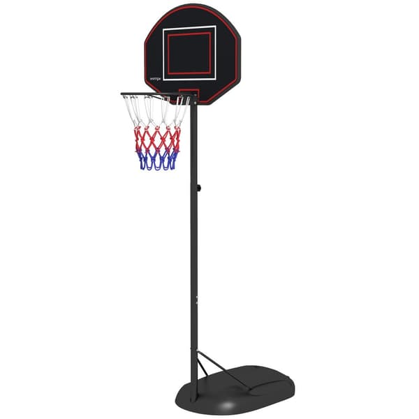 Justérbar Höjd Basketkorg, 83x2x60 cm, Svart