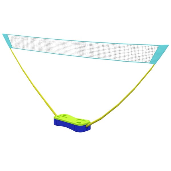Badminton Sæt, 2 i 1, 400x22.4x155 cm, Sort+Blå+Grøn