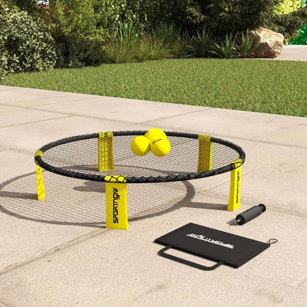 Spelset, Roundnet Set, Ø92 x 20H cm, Gul