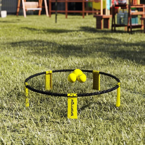 Spelset, Roundnet Set, Ø92 x 20H cm, Gul