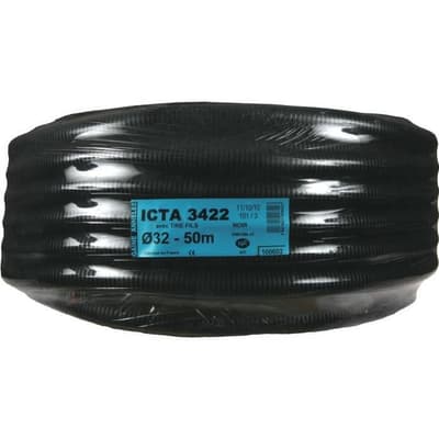 JANOPLAST ICTA -vaippa kierrevetimellä / voideltu - halkaisija 32 mm - 50 m