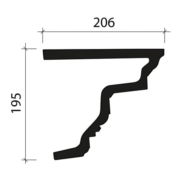 Stukliste Profhome 432302 stil klassisk