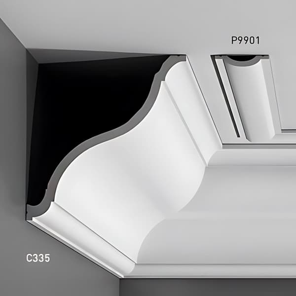 Peitelistat Orac Decor LUXXUS P9901-box 1 laatikko kanssa 28 listat 56 m