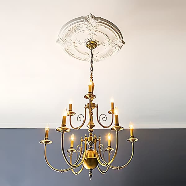 Stuk rosette Profhome 156026 stil Neo Renaissance