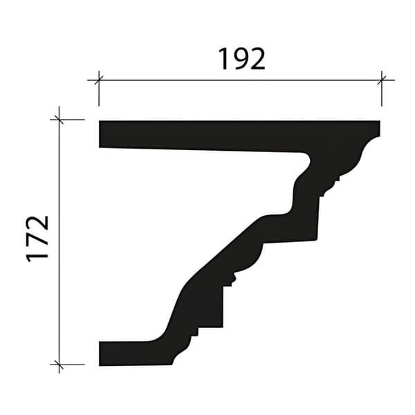 Taklist Profhome 432202 stil tidlös / klassisk