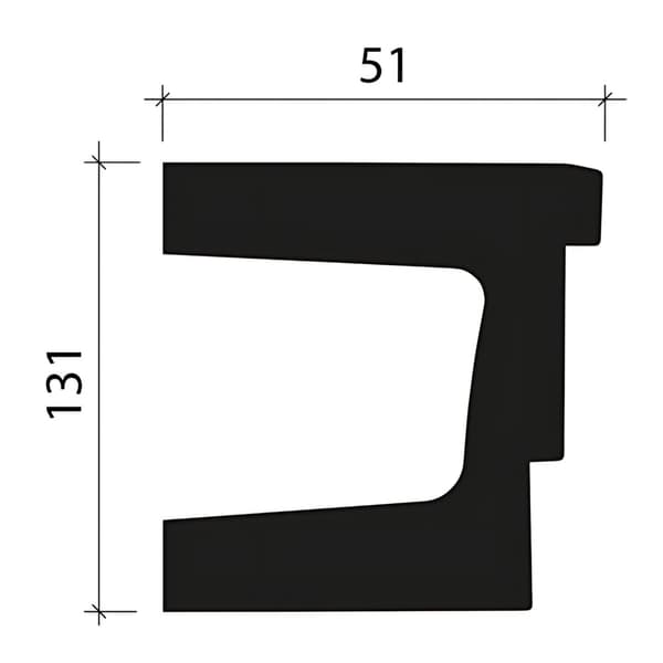 Arkkitraavi Profhome 434101 tyyli moderni
