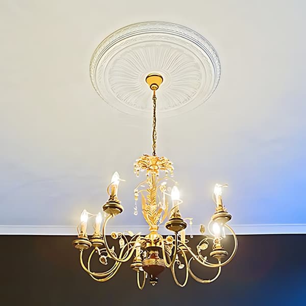 Stuk rosette Profhome 156036 stil Neo Renaissance