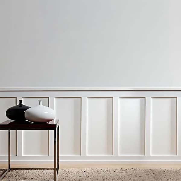 Golvlist Orac Decor AXXENT SX163-RAL9003 stil tidlös / klassisk