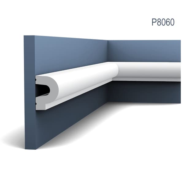 Peitelistat Orac Decor LUXXUS P8060-box 1 laatikko kanssa 14 listat 28 m