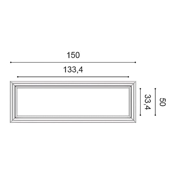 3d vægpanel Orac Decor LUXXUS W120 stil klassisk