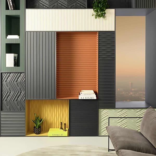 3D-väggpanel Orac Decor MODERN W109 stil modern