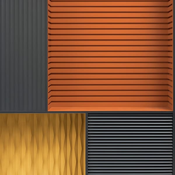 3D-väggpanel Orac Decor MODERN W109 stil modern