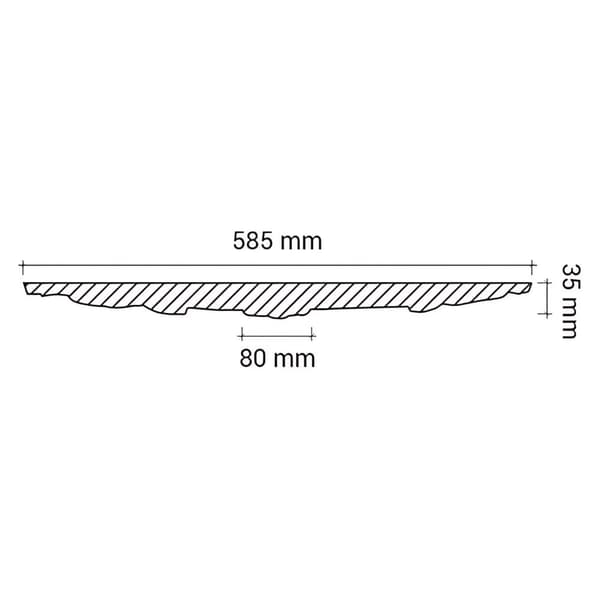 Takrosett Profhome 156043 stil ny-empir stil