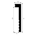 Pikkukuva 7 / 7: Jalkalistat Orac Decor AXXENT SX171-box 1 laatikko kanssa 24 listat 48 m