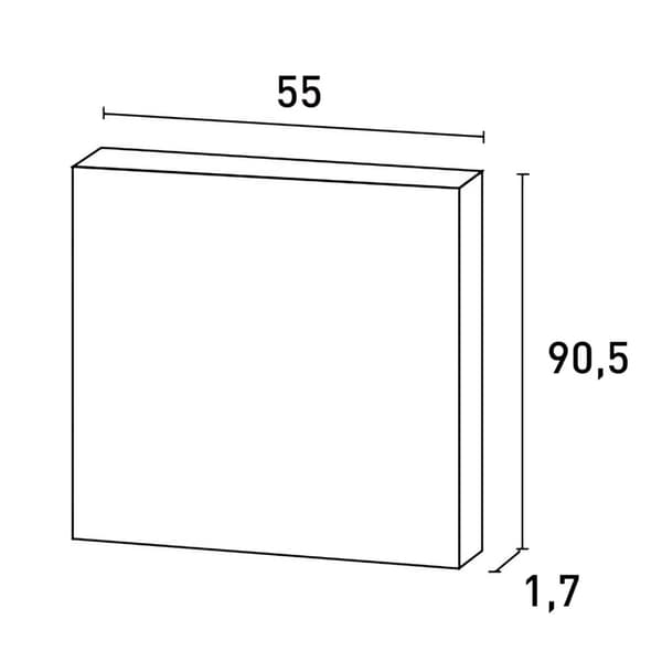 Dörrpanel Orac Decor LUXXUS D507 stil tidlös / klassisk
