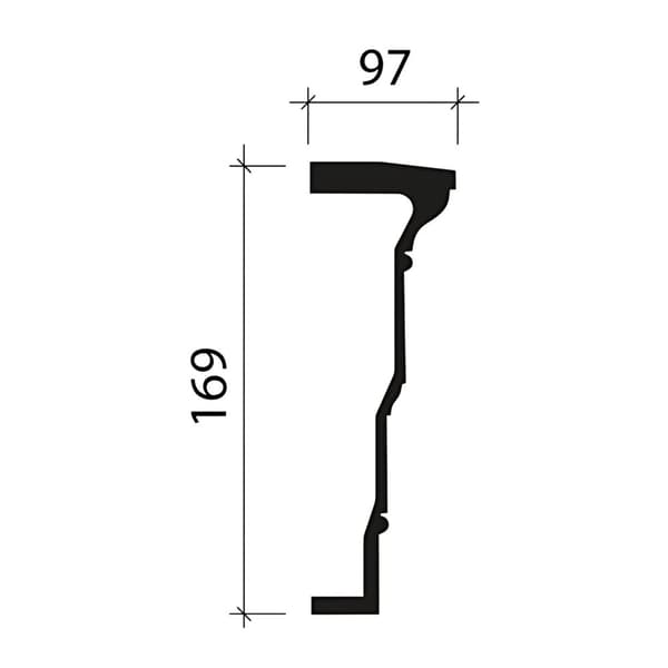 Arkitrav Profhome 404301 stil Nyklassicisme