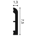 Pikkukuva 4 / 5: Jalkalistat Orac Decor AXXENT SX183-RAL9003-box 1 laatikko kanssa 34 listat 68 m