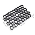 Miniatyrbilde 6 av 7: vidaXL Gressarmeringsmatter 16 stk svart 60x40x3 cm plast