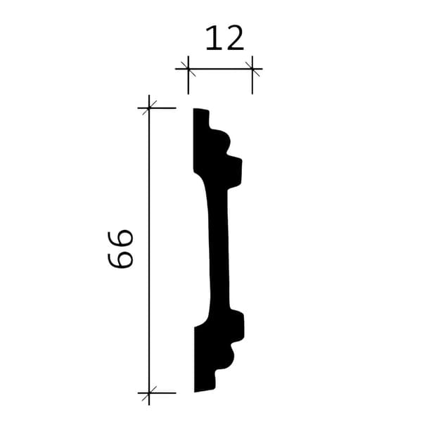 Væglister Profhome 151336-box 1 kasse med 18 lister 36 m