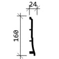 Miniatyrbillede 5 af 6: Fodlister Profhome 653105-box 1 kasse med 6 lister 12 m