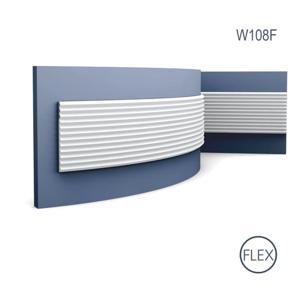 3d vægpanel fleksibel Orac Decor MODERN W108F styl moderne 2 m