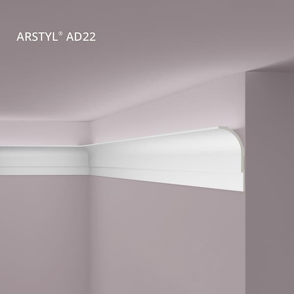 Stuklister NMC ARSTYL AD22-box 1 kasse med 10 lister 20 m