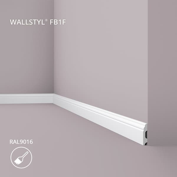 Golvlist NMC WALLSTYL FB1F-box 1 låda innehåller 17 lister 34 m
