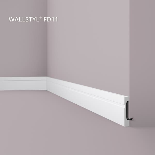 Jalkalista NMC WALLSTYL FD11-box 1 laatikko kanssa 13 listat 26 m