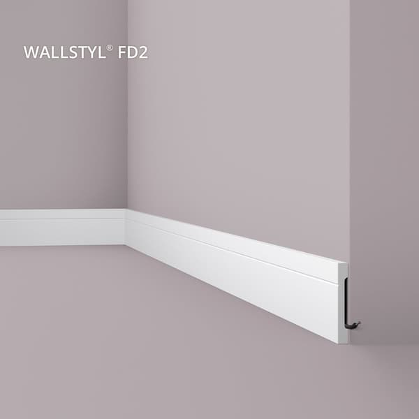 Jalkalista NMC WALLSTYL FD2-box 1 laatikko kanssa 13 listat 26 m