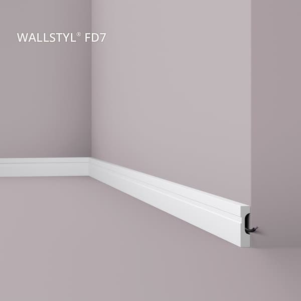 Fodlister NMC WALLSTYL FD7-box 1 kasse med 21 lister 42 m