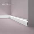 Miniatyrbillede 4 af 11: Fodlister NMC WALLSTYL IL11-box 1 kasse med 13 lister 26 m