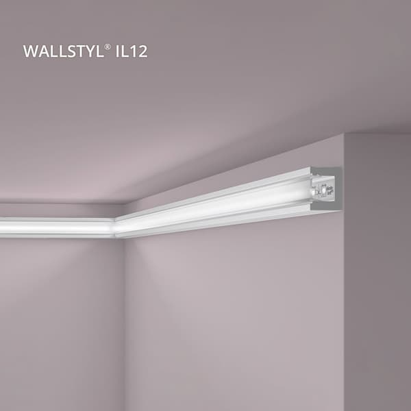 Taklist NMC WALLSTYL IL12-box 1 låda innehåller 30 lister 60 m