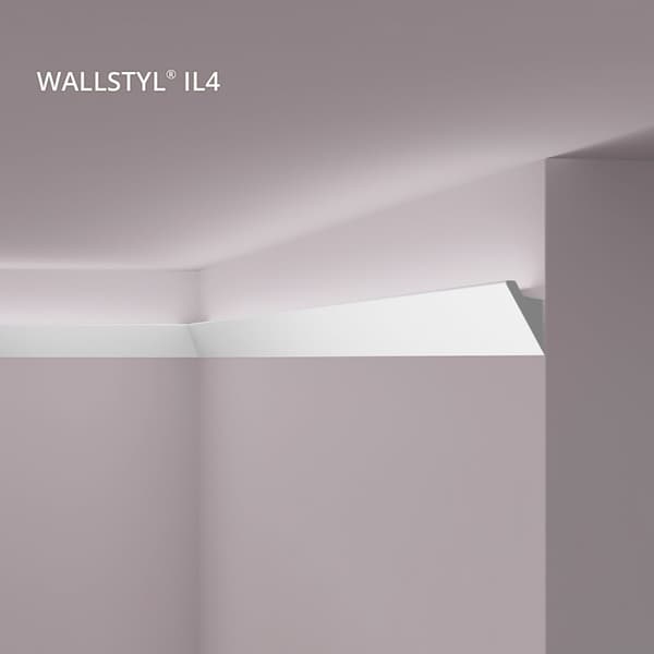 Taklist NMC WALLSTYL IL4-box 1 låda innehåller 24 lister 48 m