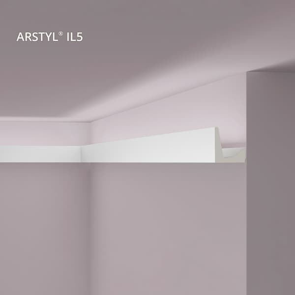Stuklister NMC ARSTYL IL5-box 1 kasse med 18 lister 36 m