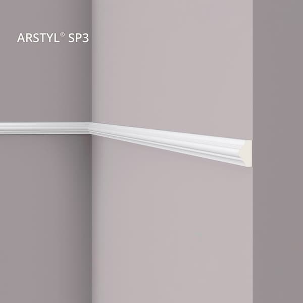 Vægliste NMC ARSTYL SP3-box 1 kasse med 50 lister 100 m