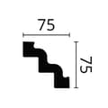 Pikkukuva 3 / 6: Kattolista NMC NOMASTYL ST3-box 1 laatikko kanssa 42 listat 84 m