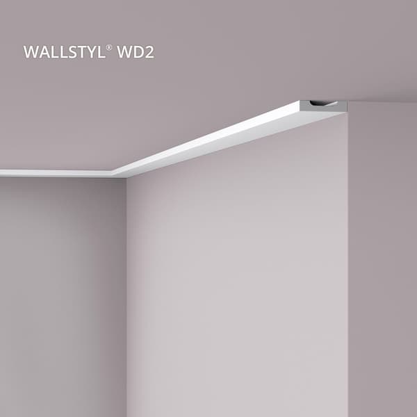 Vægliste NMC WALLSTYL WD2-box 1 kasse med 21 lister 42 m