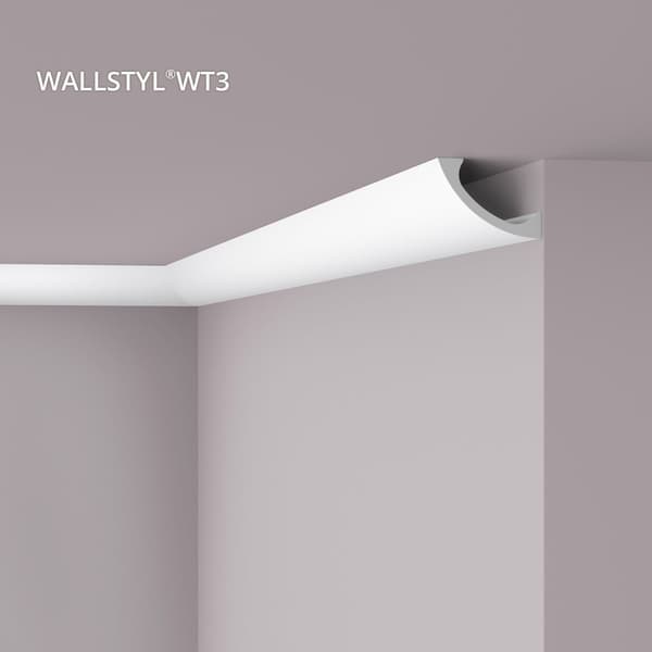 Stuklister NMC WALLSTYL WT3-box 1 kasse med 6 lister 12 m