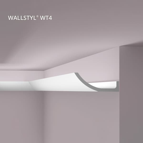 Stuklister NMC WALLSTYL WT4-box 1 kasse med 4 lister 8 m