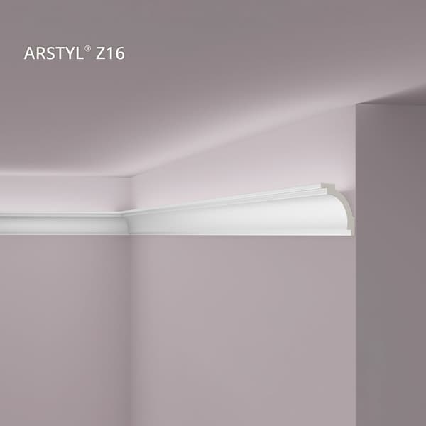 Kattolista NMC ARSTYL Z16-box 1 laatikko kanssa 24 listat 48 m